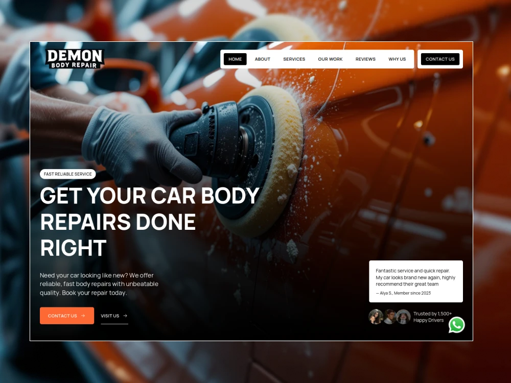 Demon Car Repair Project