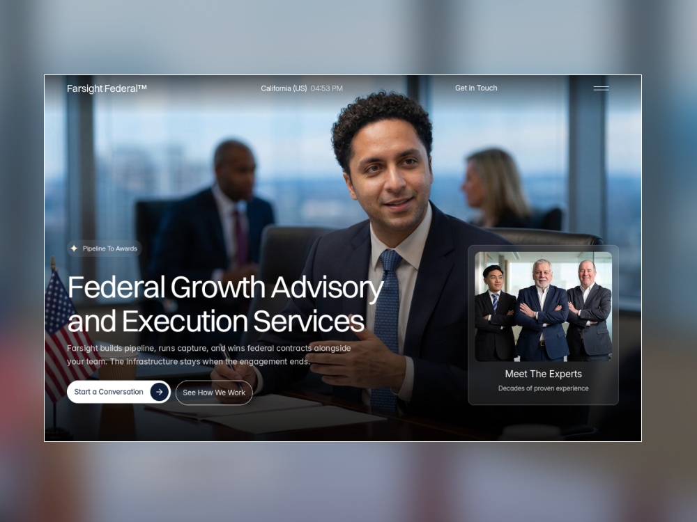 Farsight Federal Consulting website project