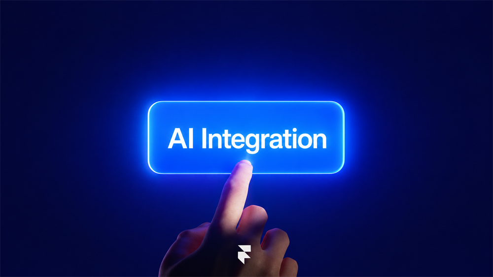 AI chat assistant answering customer enquiries on a business website