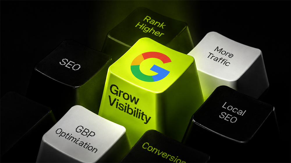 Google Business Profile listing ranking first in local map results