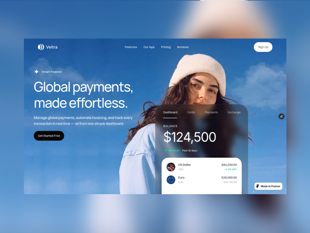 Recent client website designed and built by Webix Studio
